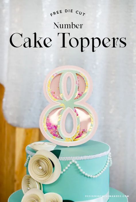 Layered Cake Topper Cricut, Cake Topper Svg Files Free, 3d Cake Toppers Diy, 3d Cake Topper Cricut, Cricut Cake Topper Diy, Cake Toppers Cricut, Cake Paper Craft, 2024 Ramadan, Layered Cake Topper