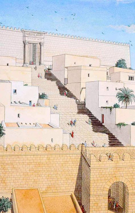 Ancient Carthage, Punic Wars, Michel De Montaigne, Historical Artwork, Ancient Buildings, Amazing Buildings, Fantasy City, Carthage, Ancient Architecture