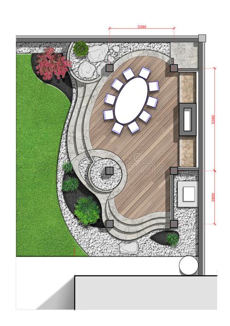 Backyard Landscaping Top View, Landscape Design Drawings Plan, Landscape Design Top View, Garden Top View, Landscape Top View, Garden Design Plans Drawing, Landscape Design Plan, Backyard Design Plans, 2d Sketch