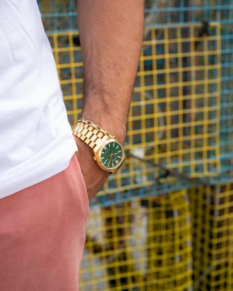 Elevate your style with our exclusive men’s watch collection! From timeless classics to modern marvels, find the perfect timepiece to complement your look. Visit us today to discover unparalleled craftsmanship and elegance. ⌚✨ Featured watch: Citizen Tsuyosa Watch with Green Dial and Gold Toned Stainless Steel Bracelet (automatic movement). #MensWatches #LuxuryTimepieces #StyleStatement Citizen Tsuyosa, Luxury Timepieces, Watch Collection, Steel Bracelet, Stainless Steel Bracelet, Time Piece, Gold Tones, Stainless Steel, Bracelet