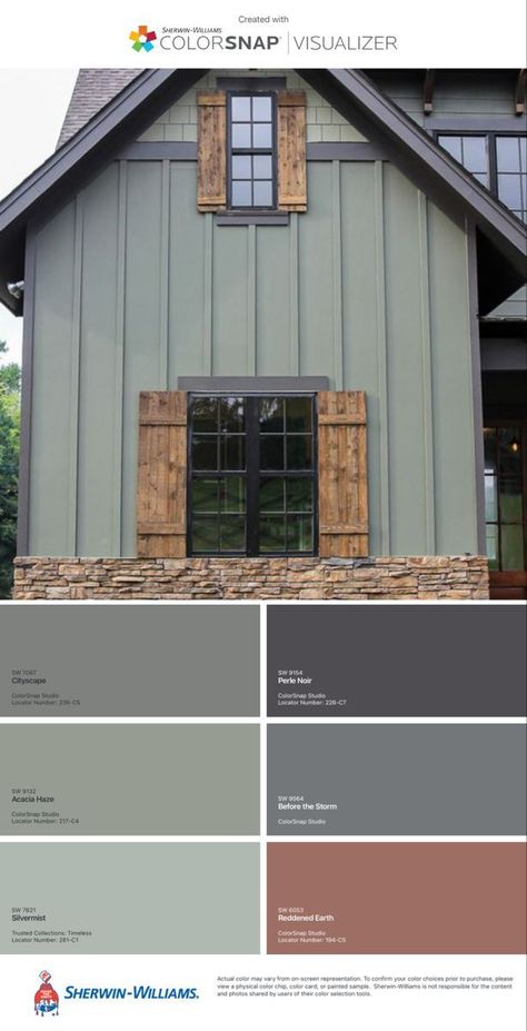 Farmhouse Exteriors, House Colors Exterior, House Upgrades, House Paint Color Combination, Door Paint, Color Combinations Paint, Exterior House Paint Color Combinations, House Exterior Colors Schemes, Home Exterior Makeover