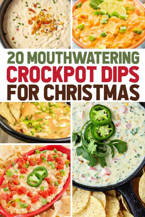 Crockpot Dips, Christmas Crockpot, Slow Cooker Dip Recipes, Crockpot Party Food, Mini Crockpot Recipes, Dip Recipes Crockpot, Slow Cooker Dips, Healthy Sauce, Crockpot Christmas