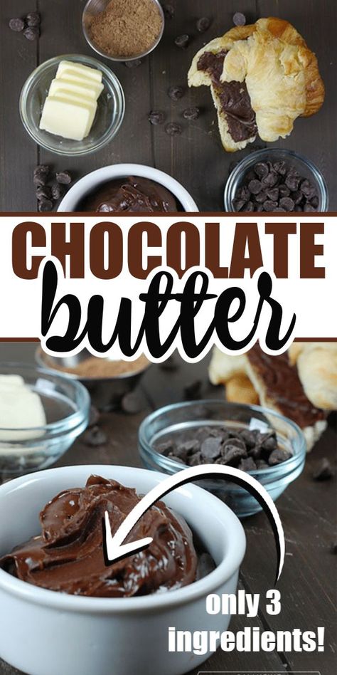 Flavored Butter Recipes, Butter Recipes Homemade, Valentines Recipes Desserts, Stack Of Pancakes, Low Carb Cheesecake, Flavored Butter, Valentine Desserts, Chocolate Butter, Homemade Butter