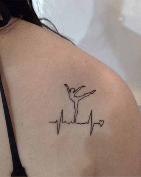 Music And Dance Tattoo Ideas, Dance And Music Tattoo, Music And Dance Tattoo, Ballet Inspired Tattoos, Point Shoes Tattoo, Tattoo Dance Symbol, Dance Inspired Tattoos, Ballet Tattoo Ideas, Tattoos For Dancers