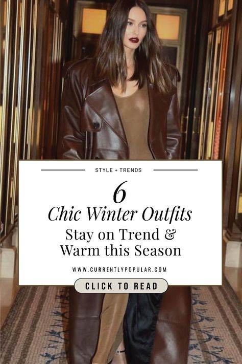 Stay ahead of the winter fashion game with these 6 must-have outfits for 2024! From sleek winter coats outfits to trendy cold winter outfits, these looks will help you layer and accessorize like a pro. Whether you’re after classy winter outfits for work or casual winter outfits for school, we’ve got the outfit inspo to keep you warm and stylish. Winter Brunch Outfit 2024, Cold Weather Dressy Outfits, Sunny Winter Outfit, Winter Outfit 2024, Winter Street Style 2024, Cold Weather Work Outfit, Cute Comfy Winter Outfits, Winter Coats Outfits, Minimal Winter Outfit