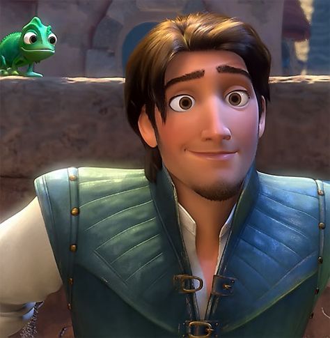 Tangled Flynn Rider, Tangled Flynn, Eugene Tangled, Funny Disney Characters, Funny Disney Pictures, Flynn Ryder, Animated Man, Images Disney, Funny Couple