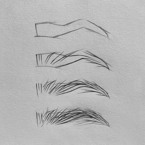 𝑱𝑨𝑪𝑲 on Instagram: “I hope this helpssss. I don’t normally draw eyebrows this big so it’s a bit rough but my same process applies. I first block out the shape,…” Pencil Arts, 얼굴 드로잉, Drawing Tutorial Face, How To Draw Eyebrows, Art Tools Drawing, Easy Drawings Sketches, Hand Art Drawing, Drawing Skills, Anatomy Art