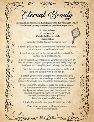 Wiccan Designs, White Magic Spells, Witchcraft Spells For Beginners, Book Of Spells, Beauty Spells, Spells For Beginners, Easy Spells, Wiccan Magic, Magic Spell Book