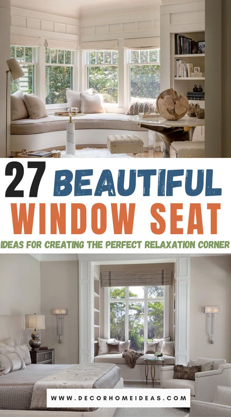 Custom window seat