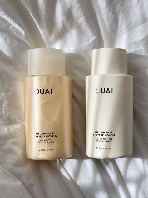 so pretty! products linked 🤍 Ouai Products, Ouai Shampoo, Ouai Hair, Ouai Haircare, Shampoo And Conditioner Set, Sulfate Free Shampoo, Sulfate Free, Hair Care Routine, Hair Shampoo