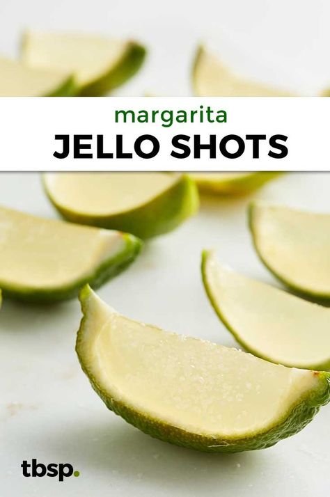 Margarita Jello Shots Recipe, Margarita Jello Shots, Margarita Jello, Jello Shots Recipe, Jello Shot, Party Drinks Alcohol, Pudding Shots, Jello Shot Recipes, Lime Margarita