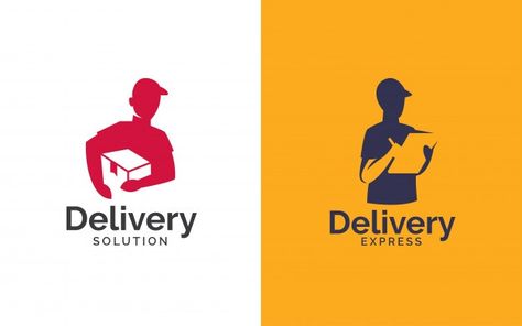 Delivery Logo Design, Postal Service Logo, Wifi Logo, Transport Logo, Logistics Design, Logistics Logo, Delivery Logo, Logo Service, Logo Design Set