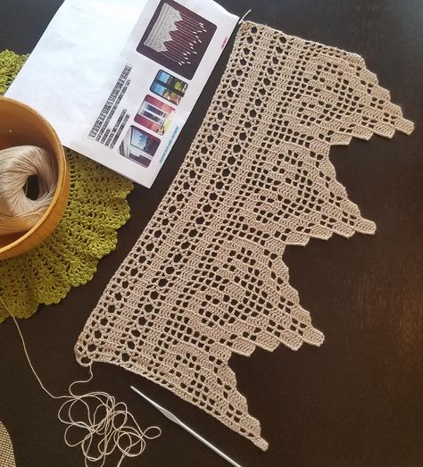 Filet Crochet Valances – My Daily Fiber Crochet Valence, Crochet Window Decoration, Crochet Valance Pattern Free, Crochet Valance Pattern, Crochet Curtains Free Pattern, Crocheted Valance, Valance Patterns Free, Crochet Valance, Crochet Images