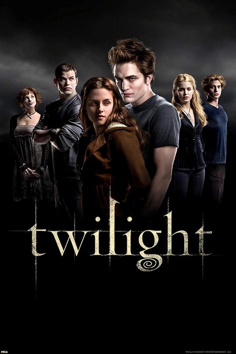 PRICES MAY VARY. Great wall decor or perfect gift idea! Poster Exactly Size:12 inch x 18 inch poster Easy to frame, quality guaranteed! Brand New Item.Great Collectible. Perfect for your home, office, or a gift Movies Like Twilight, Twilight Movie Posters, Romance Movie Poster, Twilight Poster, Fantasy Movie, Vampire Romances, Twilight Film, Twilight Pictures, Vampire Movies