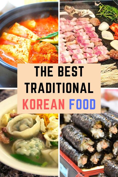 Korean Cuisine, Foods Korean, Traditional Korean Food, Koreansk Mad, Korean Food Side Dishes, Korean Meals, Koreansk Mat, Easy Korean Recipes, South Korean Food