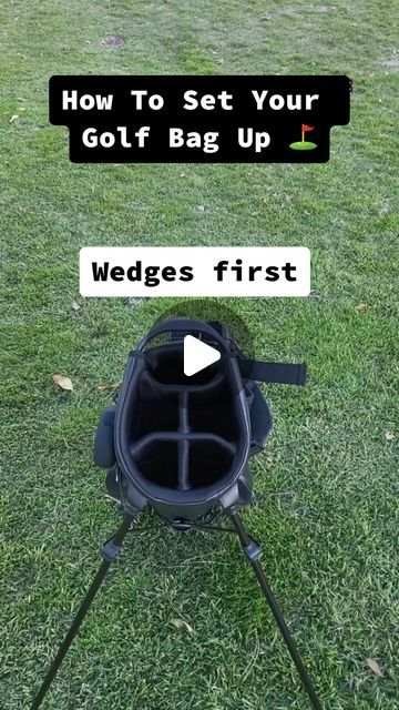 Golf Hacks Diy, Whats In My Golf Bag, Diy Golf Storage, What To Put In Your Golf Bag, Golf Bag Organization, Golf Bag Essentials, Golf Bag Setup, Golf Bag Aesthetic, Golf Hacks