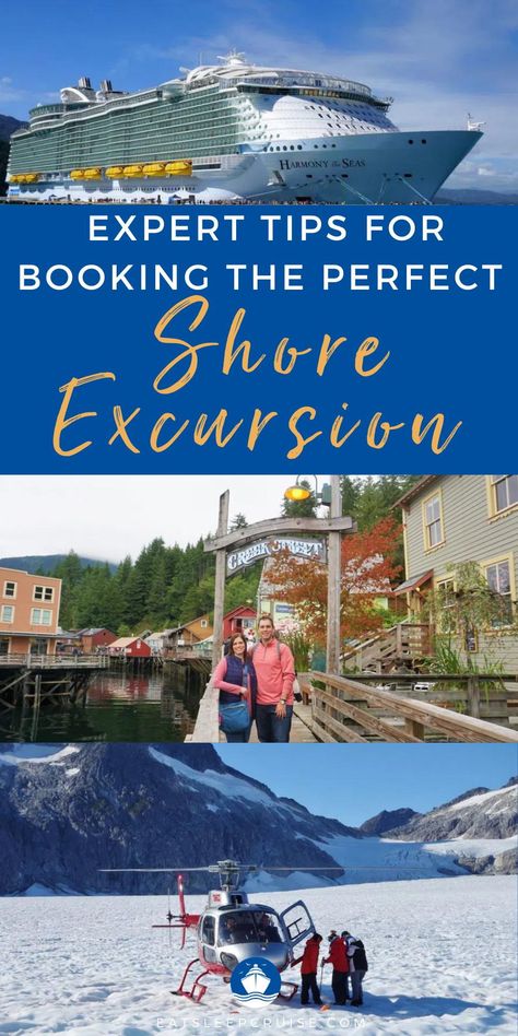 Are you planning a cruise vacation in the near future? If so, you will likely want to book shore excursions with the cruise line, or at the ports of call. Here we share our tips for booking excursions. From cultural immersion tours, local food tours, outdoor adventures, and so many more. No matter if you are visiting the Caribbean Islands, Alaska, or anywhere else around the world our tips will help you plan and book the perfect shore excursions. Check it out and get ready to cruise! Alaska Cruise Excursions, The Caribbean Islands, Cruise Planning, Cruise Excursions, Norwegian Cruise Line, Cruise Destinations, Norwegian Cruise, Best Cruise, Alaska Cruise