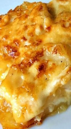 Steakhouse Potato Gratin Steakhouse Potatoes, Potato Recipes Side Dishes, Potatoes Au Gratin, Potato Gratin, Potato Sides, Potato Side Dishes, God Mat, Potato Dishes, Side Recipes