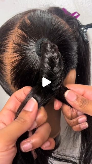 𝑳𝒖𝒄𝒌𝒊𝒏𝒉𝒂𝒊𝒓® Affordable& Beginner Lace Wig on Instagram: "how to do a fishtail braid 💘 Virgin Human Hair Wigs, Closure, Bundles, Accessories . 👉Follow the creator on TK: angelhair_styles 👉DM for wholesale business ---------------------------------------------- .  ✨ 𝑨𝑳𝑳 𝑺𝑰𝑻𝑬 𝟐𝟎% 𝑶𝑭𝑭 #linkinbio . Website: https://www.luckinhair.com/  #Luckinhair ——  #wigs #lacewig #lacefrontwigs #wigsforblackwomen #wigtutorial #wigsnatched #blackhairstyles #wigslayer #lacewigs #meltdown #meltedhairline #wiginstall #wiginstallation #wiglife #wigstyling #pixiecut #queenshairstylist #masterstylist #bodywavehair #straightwig #curlywig #bobwigs #silkpressqueen #blackgirlmagic #laceclosurewig #wigunits" Quick Braid Styles, Fade Haircut Designs, Hair Braid Patterns, Fishtail Hairstyles, Tail Hairstyle, Quick Braids, Fishtail Braid Hairstyles, Braiding Your Own Hair, Curly Hair Braids