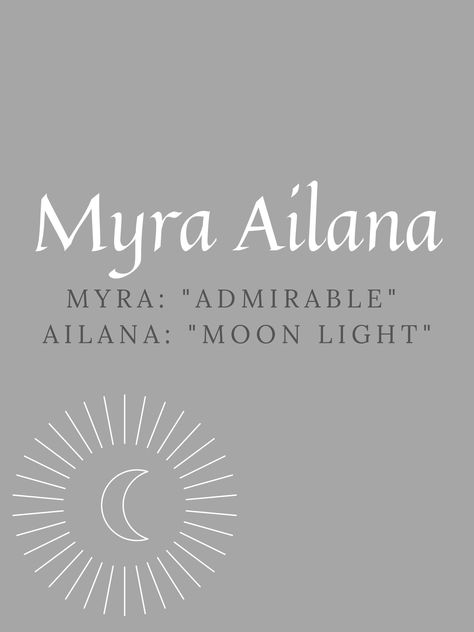 Myra Name Meaning, Unique Words For Moon, Beautiful Name With Meaning, Unique Names For Girls With Meaning Moon, Summer Name Meaning, Moon Names Ideas, Names Related To The Moon, Unique Last Names With Meaning, Names That Means Moon