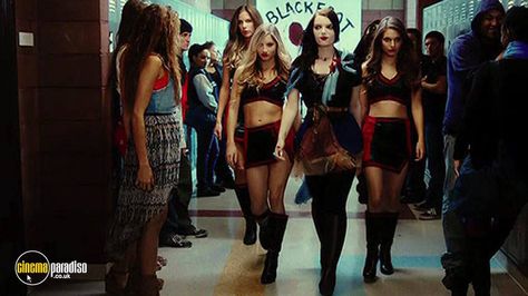 All Cheerleaders Die 2/5: All Cheerleaders Die is an admirable oddity of horror, but an oddity nonetheless preventing it from being a campy horror classic. http://bit.ly/1BlmMTX Good Horror Movies, Best Horror Movies List, All Cheerleaders Die, I Love Horror Movies, I Love Horror, Horror Movies On Netflix, The Craft Movie, Horror Movies List, Netflix Horror