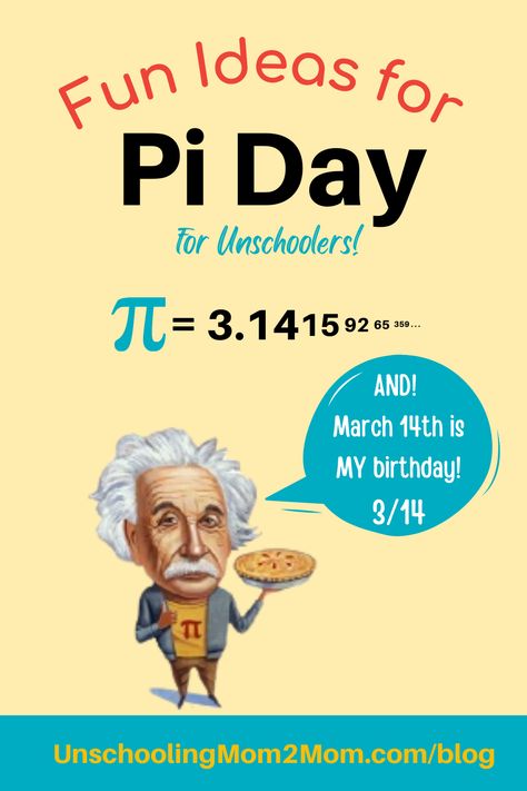 Pi Day Ideas Math Art Projects, Easy Pi Day Activities, Pi Day Middle School Math Activities, Unschool Math, Pi Poster Math, Pie Math, Alzheimer's Activities, Pi Approximation Day, Alzheimers Activities