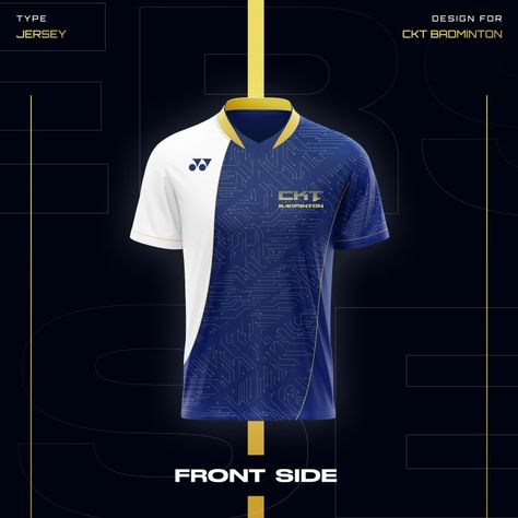 JERSEY DESIGN- FREE DOWNLOAD Badminton Shirt, Jersey Designs, Sports Jersey Design, Personalized Jersey, Custom Jerseys, Design Concepts, Jersey Design, Badminton, Pattern Design