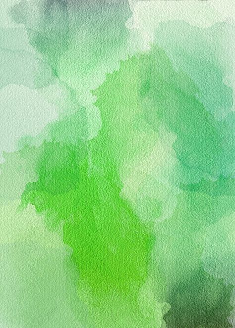 Green Rendering Brush Background Green Watercolor Texture, Watercolor Texture Backgrounds, Watercolor Design Backgrounds, Green Texture Background, Green Contrast Color, Post Background, Lecture Poster, Memo Notes, Watercolour Texture Background