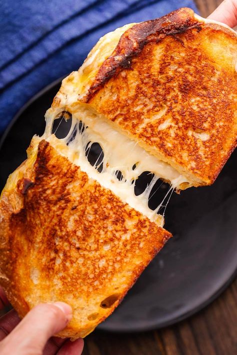 Really Good Grilled Cheese Grilled Cheese Sandwiches Recipes Best, Sourdough Grilled Cheese Recipes, Gourmet Grilled Cheese Sandwich Recipes, Best Grilled Cheese Sandwich Recipe, Sourdough Grilled Cheese, Good Grilled Cheese, Grilled Cheese Recipes Easy, Fancy Grilled Cheese Recipes, Gruyere Grilled Cheese