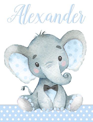 Personalized Baby Blankets Boy, Elephant Baby Boy, Elephant Baby Blanket, Baby Elefant, Shower Designs, Baby Shower Gift Basket, Elephant Baby Shower Invitations, Trinket Trays