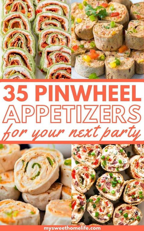 Pinwheel Roll Ups, Pinwheel Appetizers Easy, Pinwheel Wraps, Pinwheel Sandwiches, Tortilla Pinwheels, Recipe Appetizers, Pin Wheels, Pinwheel Appetizers, Roll Ups Recipes