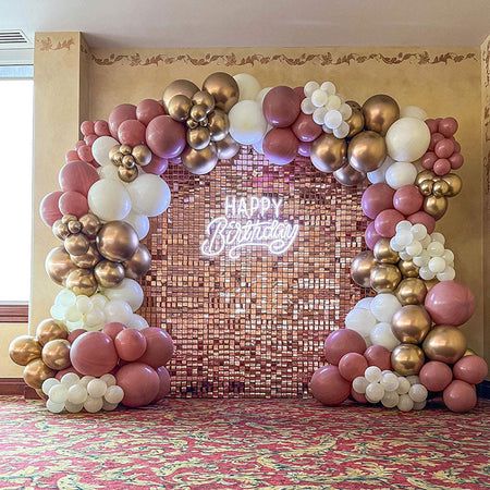 Shimmer Wall Panels, Backdrop Winter Wonderland, Winter Wonderland Backdrop, Winter Backdrop, Shimmer Wall Backdrop, Sweet 16 Party Decorations, Pink Sweet 16, Sweet Sixteen Birthday Party Ideas, 18th Birthday Decorations