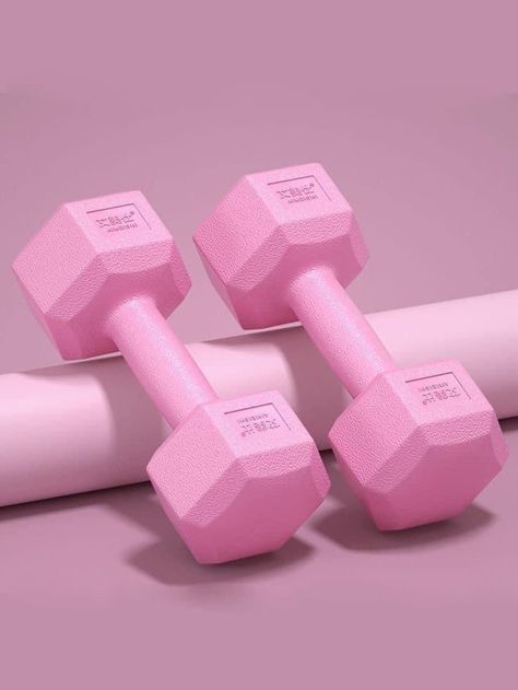 Exercise Aesthetic Pink, Pink Fitness Aesthetic Gym, Pink Weightlifting Aesthetic, Pink Work Out Aesthetic, Light Pink Gym Aesthetic, Pink Dumbbells Aesthetic, Pink Weights Aesthetic, Pink Sports Aesthetic, Pink Aesthetic Fitness