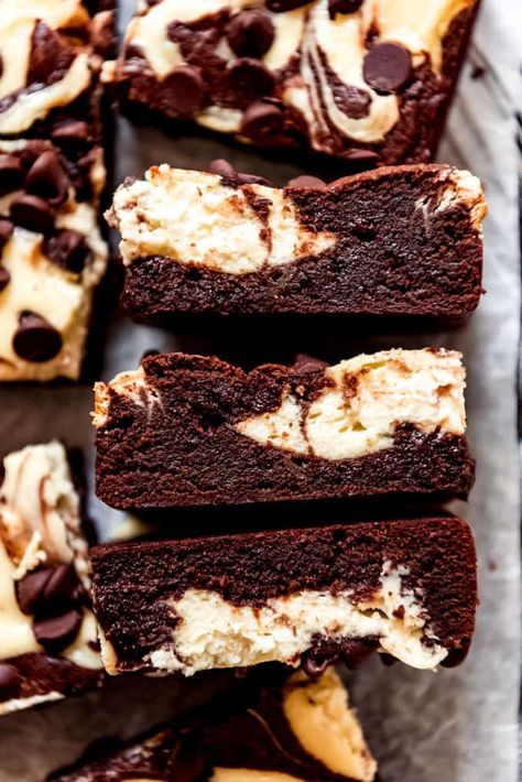 Cheesecake Square, Chewy Brownie Recipe, Diy Brownies, Ultimate Brownie Recipe, Brownies Chewy, Gourmet Brownies, Brownies Cheesecake, Cheese Brownies, Cheesecake Brownie