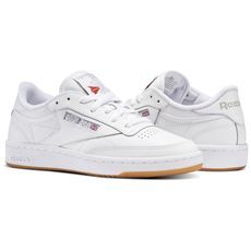 Reebok Shoes Women, Reebok Classic Club C, Best Summer Shoes, Clean White Leather, Sneakers Reebok, Reebok Club C 85, White Reebok, Club C 85, Reebok Club C