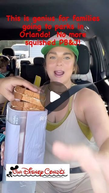 Pack Food For Road Trip, Beach Camping Food, Lunch Beach Food, Snack For The Beach, Disney Road Trip Snacks, Lunches To Pack For Disney World, Road Trip Sandwiches Ideas, Amusement Park Lunch Ideas, Water Park Food Ideas