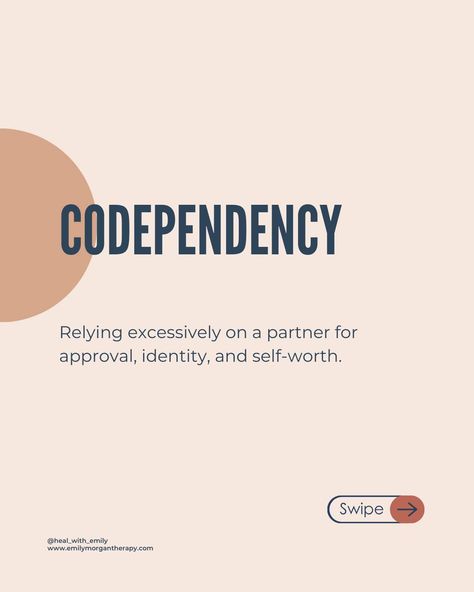 🚩 Codependency: When your self-worth becomes tangled in someone else's well-being.⁠ 🔄 Are you constantly sacrificing your needs for others?⁠ 😰 Do you feel responsible for fixing everyone's problems?⁠ 🎭 Is your mood entirely dependent on how others feel?⁠ 🧭 Have you lost your sense of self in relationships?⁠ 🌱 Codependency often stems from childhood experiences where your emotional needs weren't met. You learned to prioritize others to feel valued and secure.⁠ 💔 But this pattern can lead to:⁠ ... Attachment Therapy, Emotional Needs, Sense Of Self, Breaking Free, Healthy Boundaries, Online Therapy, Self Worth, Break Free, Do You Feel