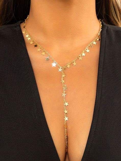 Lariat style necklace