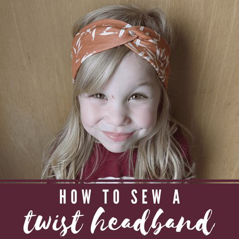 Beginner Patterns, Sewing Headbands, Diy Baby Headbands, Jersey Headband, Fleece Headbands, Headband Tutorial, Headband Outfit, How To Make Headbands, Kids Headbands