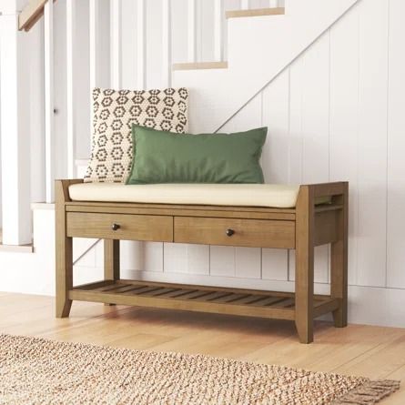 Sale +3 ColorsAvailable in 4 Colors Raland Storage Bench by Red Barrel Studio® From$173.99$545.00 (3745)Rated 4.5 out of 5 stars.3745 total votes Fast Delivery FREE Shipping Get it by Tue. Nov 21 Opens in a new tab Small Entryway Bench, Cubby Storage Bench, Wood Shoe Storage, Wood Storage Bench, Entry Bench, Small Bench, Upholstered Storage Bench, Bench With Shoe Storage, Upholstered Storage