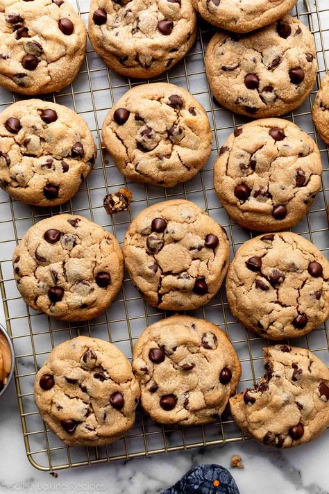 Chic Chip Cookies, Chocolate Chip Cookies Aesthetic, Peanut Butter Chocolate Cookies, Food Polls, Chocolate Chip Peanut Butter Cookies, 2023 Meals, Basic Chocolate Chip Cookies, Classic Peanut Butter Cookies, Perfect Cookies