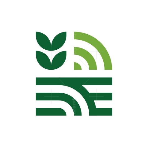 Smart Farm Logo graphicdesignjobs #brandingproducts Multiple Logos For One Brand, Technology Symbols Design, Nature And Technology Design, Outdoor Logos Design, Friendly Branding Design, Environmental Logo Design Inspiration, Growth Symbol Logo, Modern Farm Branding, Orchard Logo Design