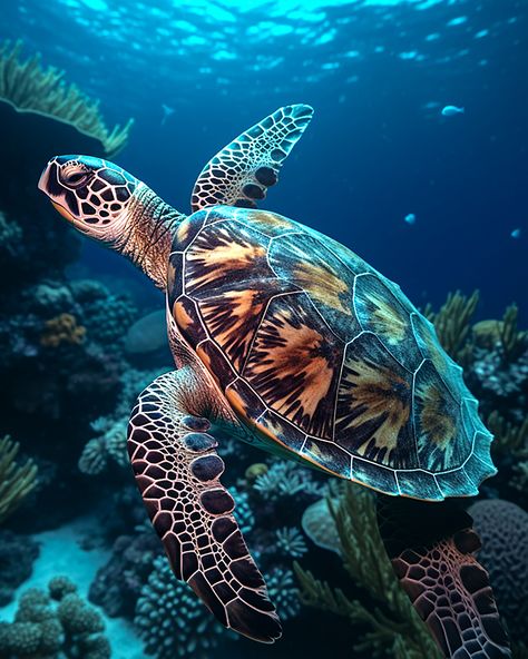 Sea Turtle Art Green Sea Turtle Photography, Sea Turtle Photography, Turtle In Water, Sea Turtle Photo, Sea Turtle Underwater, Sea Turtles Photography, Turtle Pictures, Sea Turtle Artwork, Ocean Life Photography