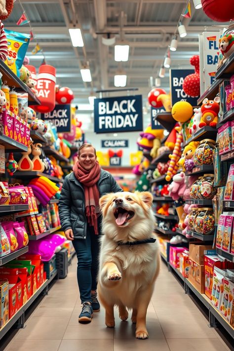 A promotional pin for Petsmart Black Friday sales featuring visual highlights of great savings on pet supplies, showcasing various discounts and special offers.