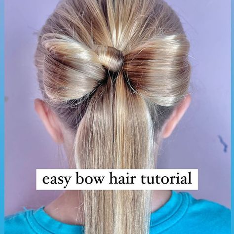 Butterfly 🦋 Bun Hair Tutorial ❤️ This is my new fave! . #bun #buntutorial #easybun #hairtutorial #hairtrends #hairtutorials… | Audrey McClelland (@audreymcclellan) on Instagram Butterfly Bun Hairstyle, Cute Bow Hairstyle, Butterfly Bun, Butterfly Ponytail, Butterfly Hairstyle, Topsy Tail, Easy Bun, Short Hair Bun, Simple Butterfly