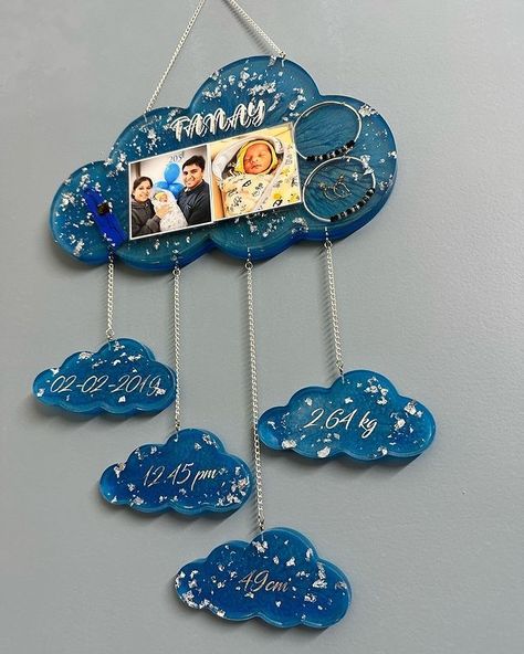 💎 Memories preserved in handmade hanging✨ 💣 Re-post, original by @sagarikaarts 👉 Buy Ultimate Epoxy @craft.resin to create similar projects 🚀 Use #craftresin to be featured on our feed!⁠ Project featured in this post may, or may not have been created using Craft Resin. #epoxyresin #resin #resine #design #handmade #epoxyflooring #resinworkshop #epoxycoating #epoxycountertops #epoxydharz #furniture #interiors #kunstharz #liveedge #liveedgetable #modernfurniture #oilpainting #paintpouring Family Resin Art, Resin Art Baby Memory, Baby Resin Art, Resin Business Ideas, Hanging Resin Art, Resin Preservation, Diy Resin Gifts, Epoxy Design, New Baby Crafts