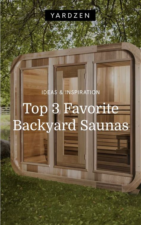 Backyard Garden Oasis, Garden Oasis Ideas, Homemade Sauna, Modern Saunas, Backyard Spa, Building A Sauna, Wellness Room, Sauna Diy, Sauna House