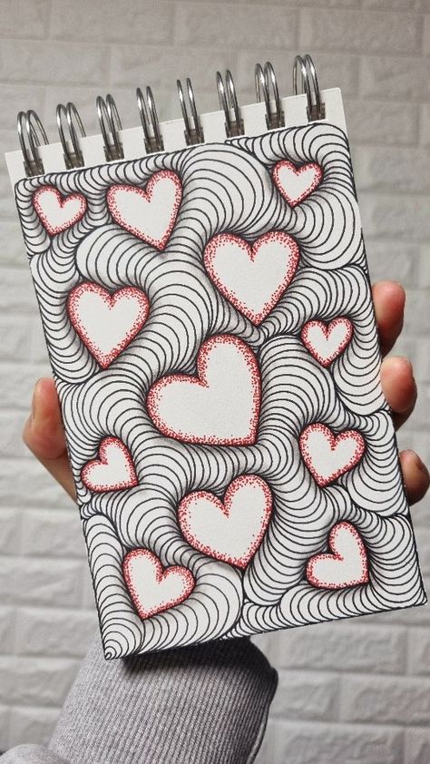 Rokia Love | Heart Series zentangle inspired art #zentangledaily #zentanglepatterns #zenartchallenge #zentangleideas #zentanglelove #zentangles… | Instagram Art Drawings Colorful, Zentangle Art Ideas Creative, Doodle Drawings Zentangle Patterns, Trippy Doodle Art, Designs To Draw Patterns, Mark Making Art, Doodle Art Ideas, Color Zentangle, Zentangle Heart