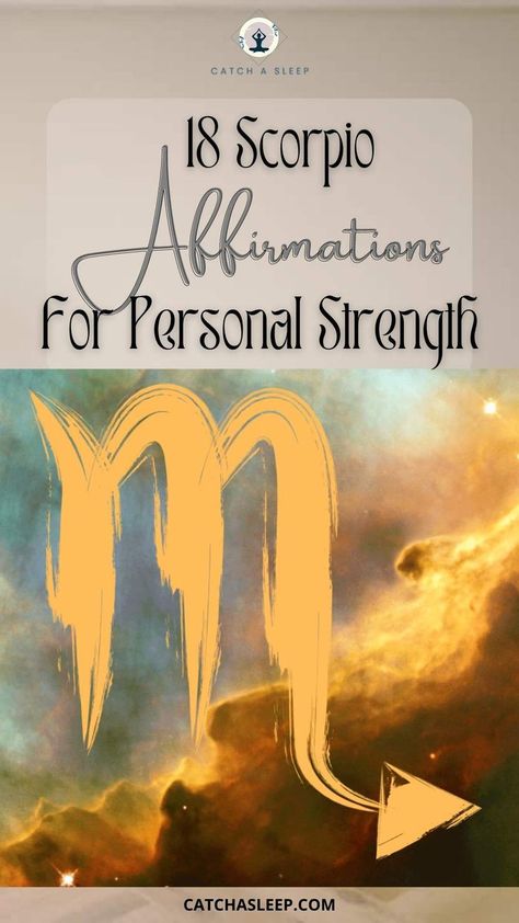 18 Scorpio Affirmations for Personal Strength| The secretive and seductive Scorpio is known to be the most popular zodiac sign on the planet. Represented by the scorpion, a shielded creature with a deadly sting, the Scorpio is an unforgettable personality. Find out how you can weald the power of Scorpio energy today by using Scorpio affirmations to send your inner truths into the Universe and gain personal strength in this hectic modern life. #scorpioaffirmations #newmoonaffirmationsscorpio Scorpio Affirmation, Scorpio Images, Scorpio Energy, The Scorpio, Scorpio Woman, Modern Life, Guided Meditation, Finding Peace, Change Your Life