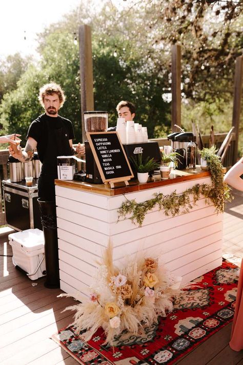 15 Best Coffee Station Ideas for Your Wedding Reception Coffee Bar Wedding Reception, Coffee Station Wedding, Reception Coffee Bar, Coffee Reception, Coffee Bar Wedding, Bar Wedding Reception, Wedding Coffee, Reception Bar, Coffee Wedding